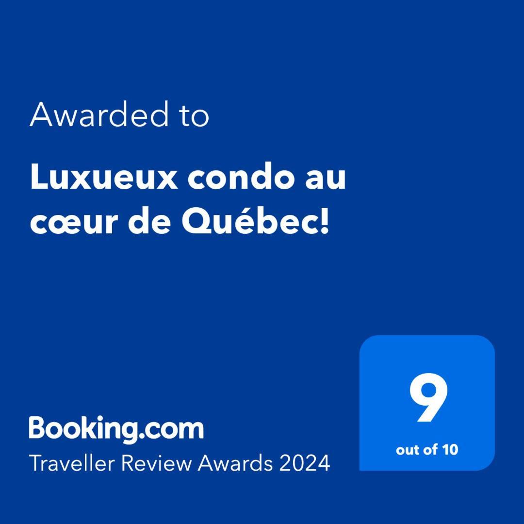 Luxueux Au Coeur De Quebec! Appartement Ville de Québec